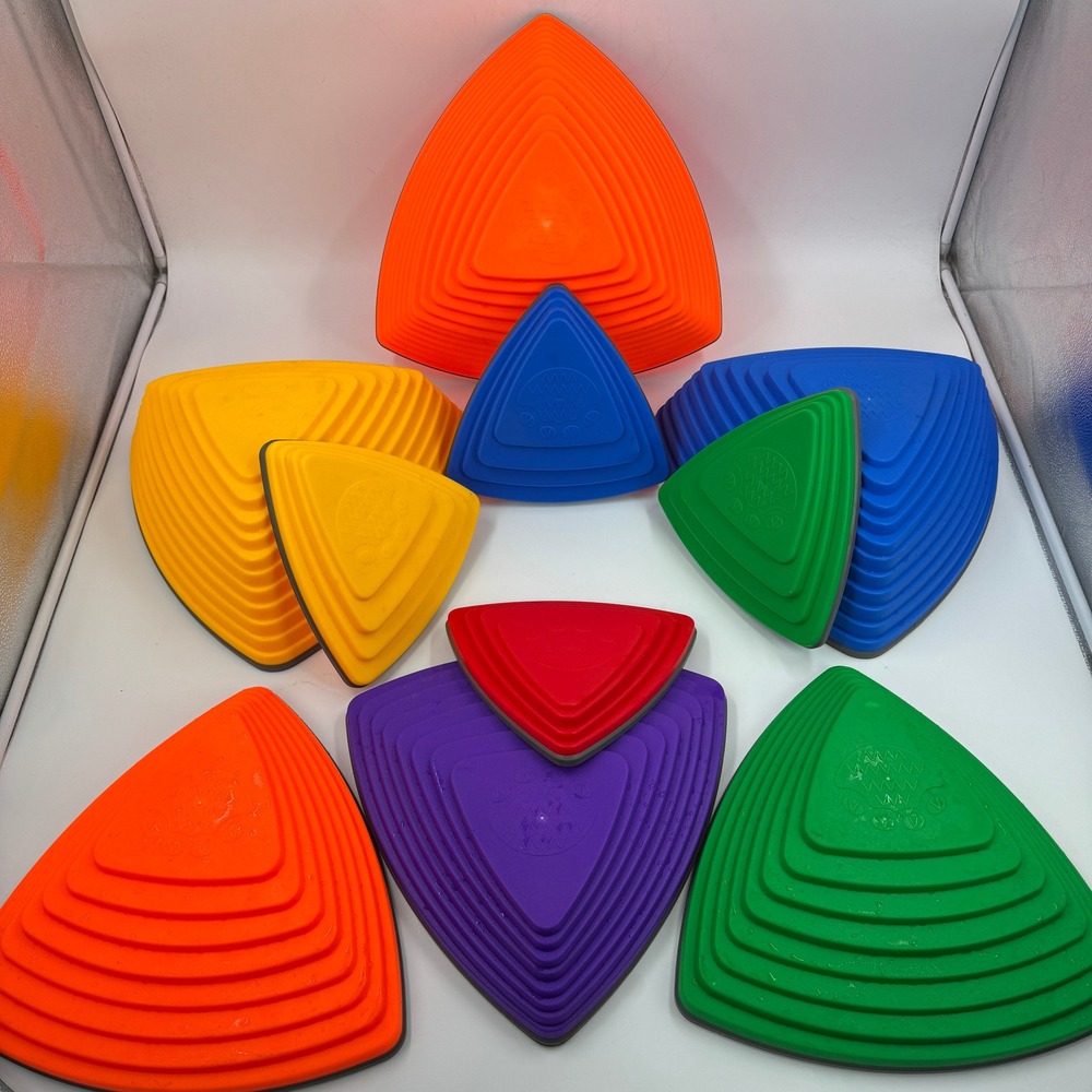 Gonge Balancing River Stones Hilltops Kids OS Multicolor 10 pc Set Non-Slip Pods